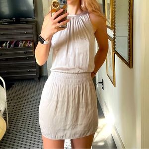 Silky Silver Nicole Miller dress